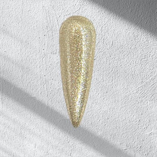 Gel polish 15ml - "Glitter Gold Garden" No.836